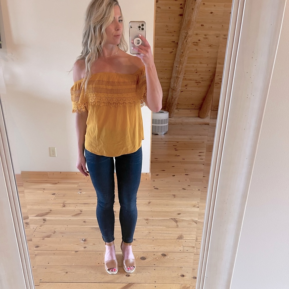 Off the shoulder top